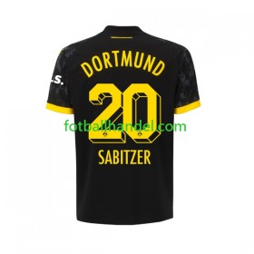 Herre Fotballdrakter Borussia Dortmund Marcel Sabitzer 20 Borte 2023-24 Kortermet